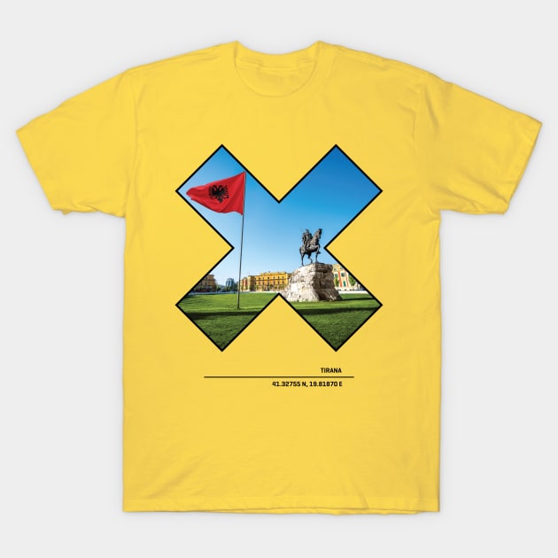 Tirana City T-Shirt by HustlemePite